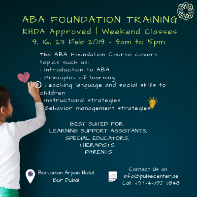 ABA Foundation Training - Feb 2019